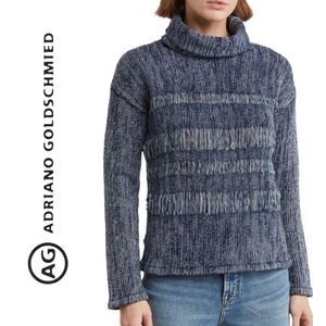 NWT AG Adriano Goldschmied Quad Turtleneck Sweater